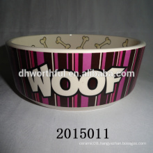 Popular home decor ceramic pet bowl